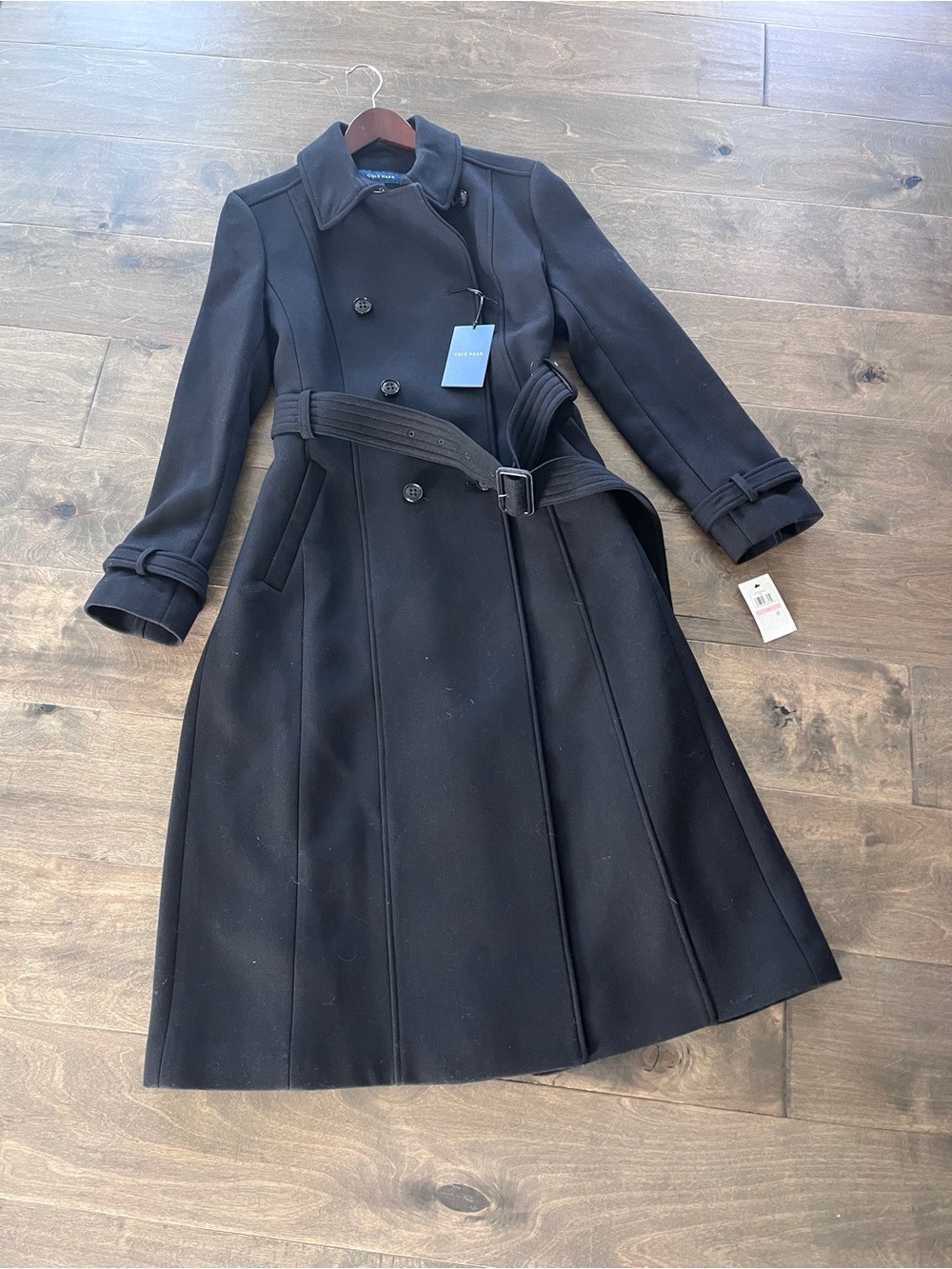 Cole Haan belted trench coat